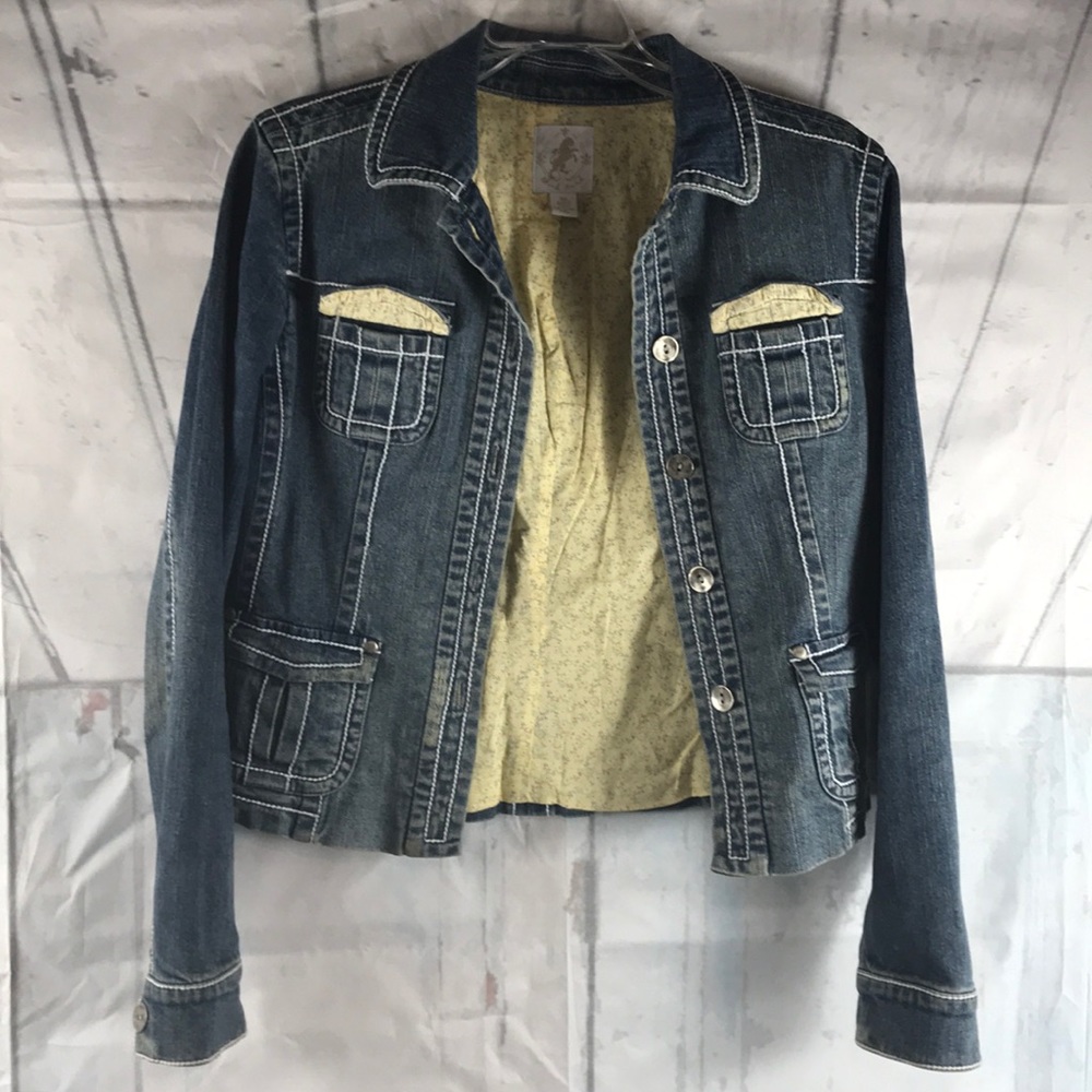 Think  tank blue  jeans jacket. Size XS.
